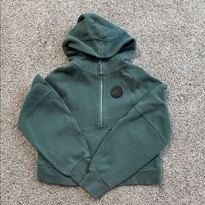 Lululemon Green Half-Zip Hoodie